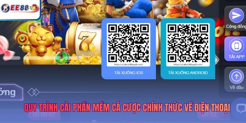 Quy trình cài phần mềm cá cược chính thức về điện thoại
